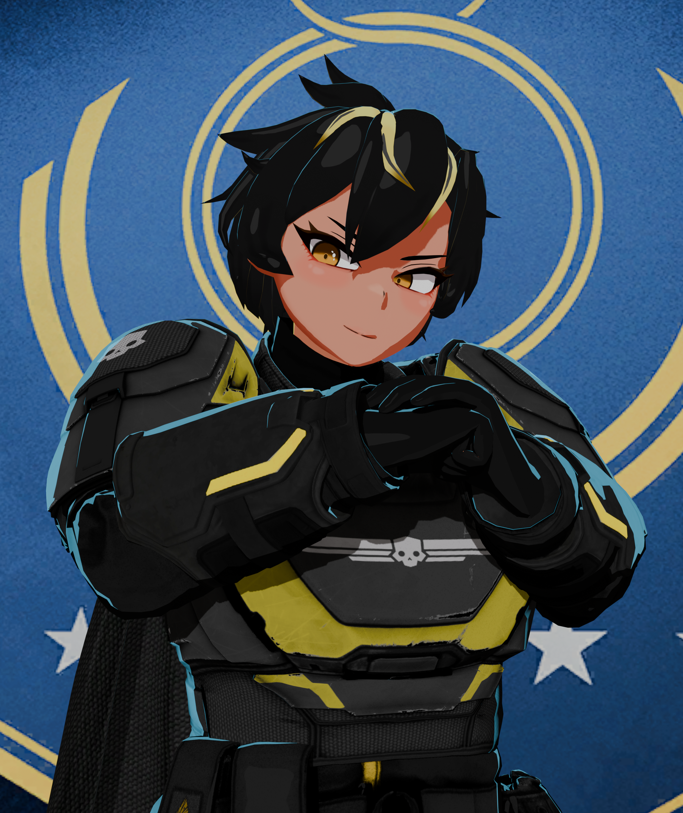 SmutBase • Helldiver chan - Helldivers 2