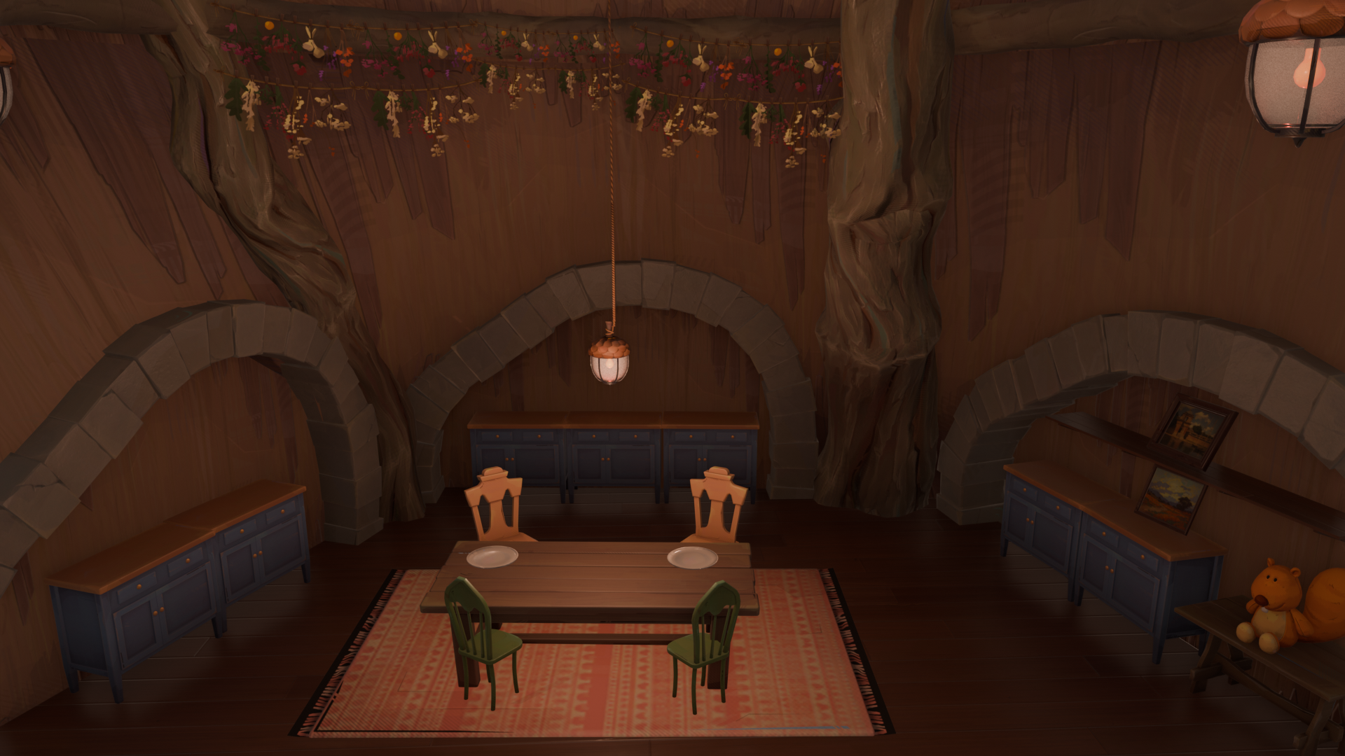Open3DLab • Marvel Rivals : Squirrel Girl room/house