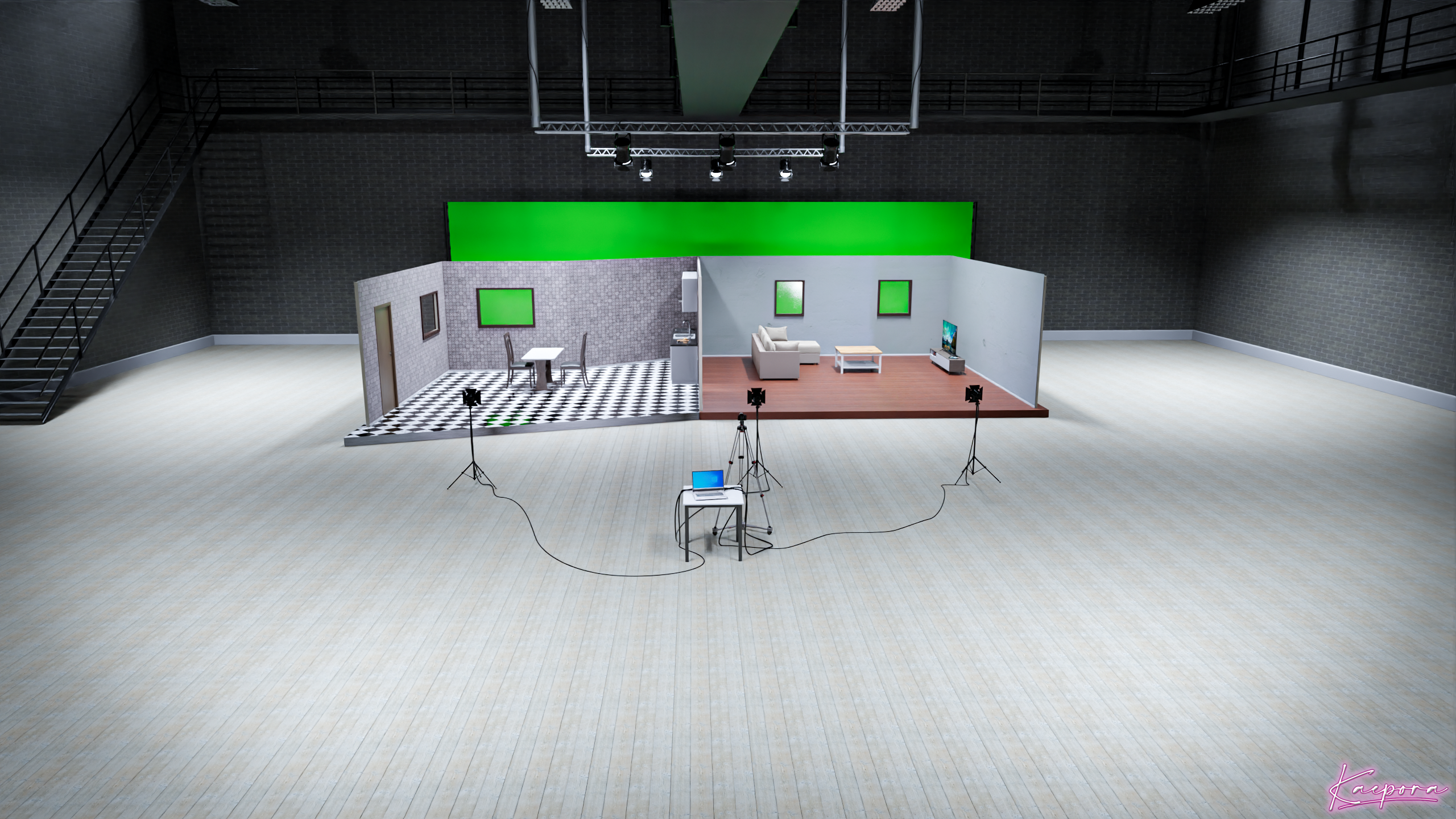Open3DLab • Behind the Scene
