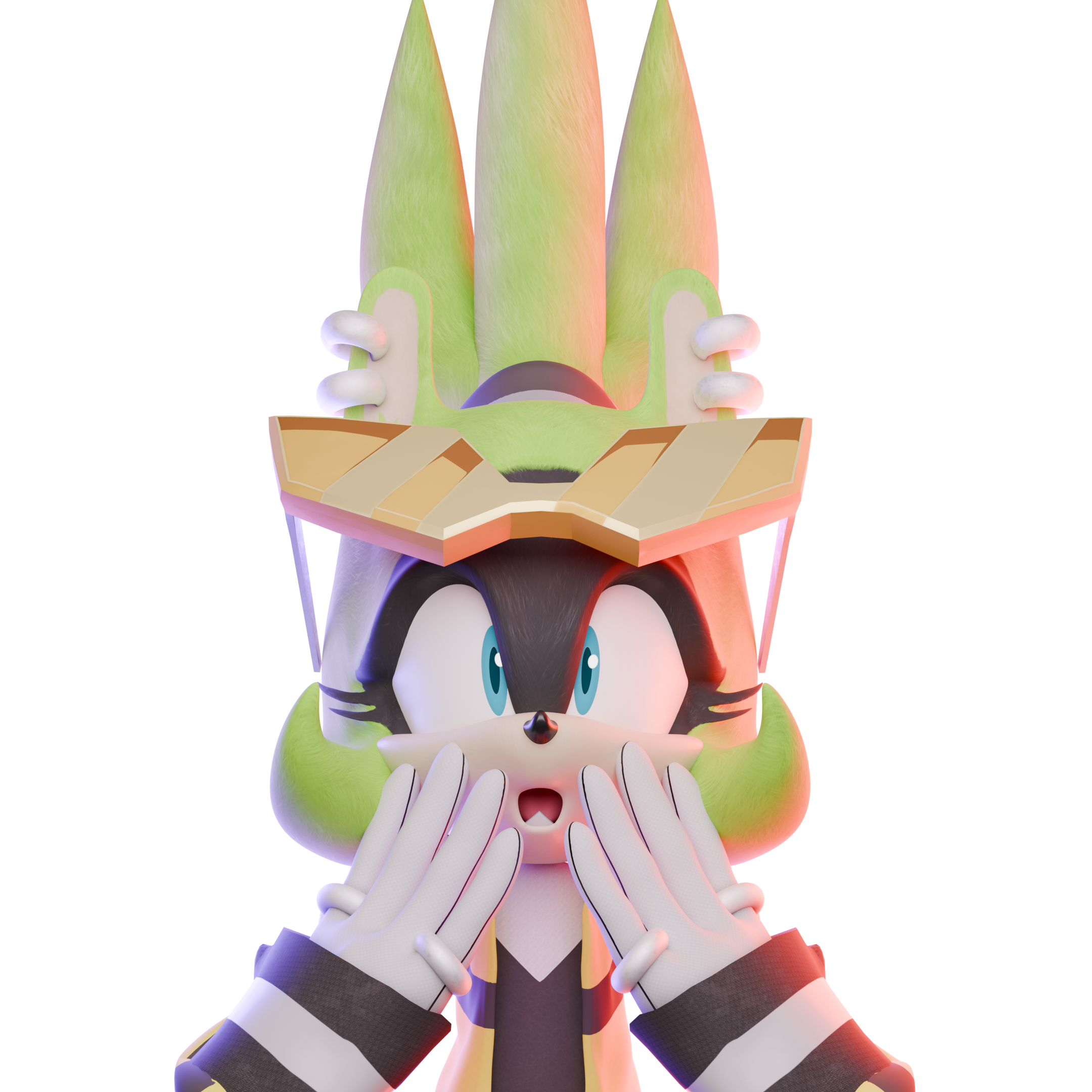 Open3DLab • Surge the Tenrec - IDW Sonic Comics - Riders Style
