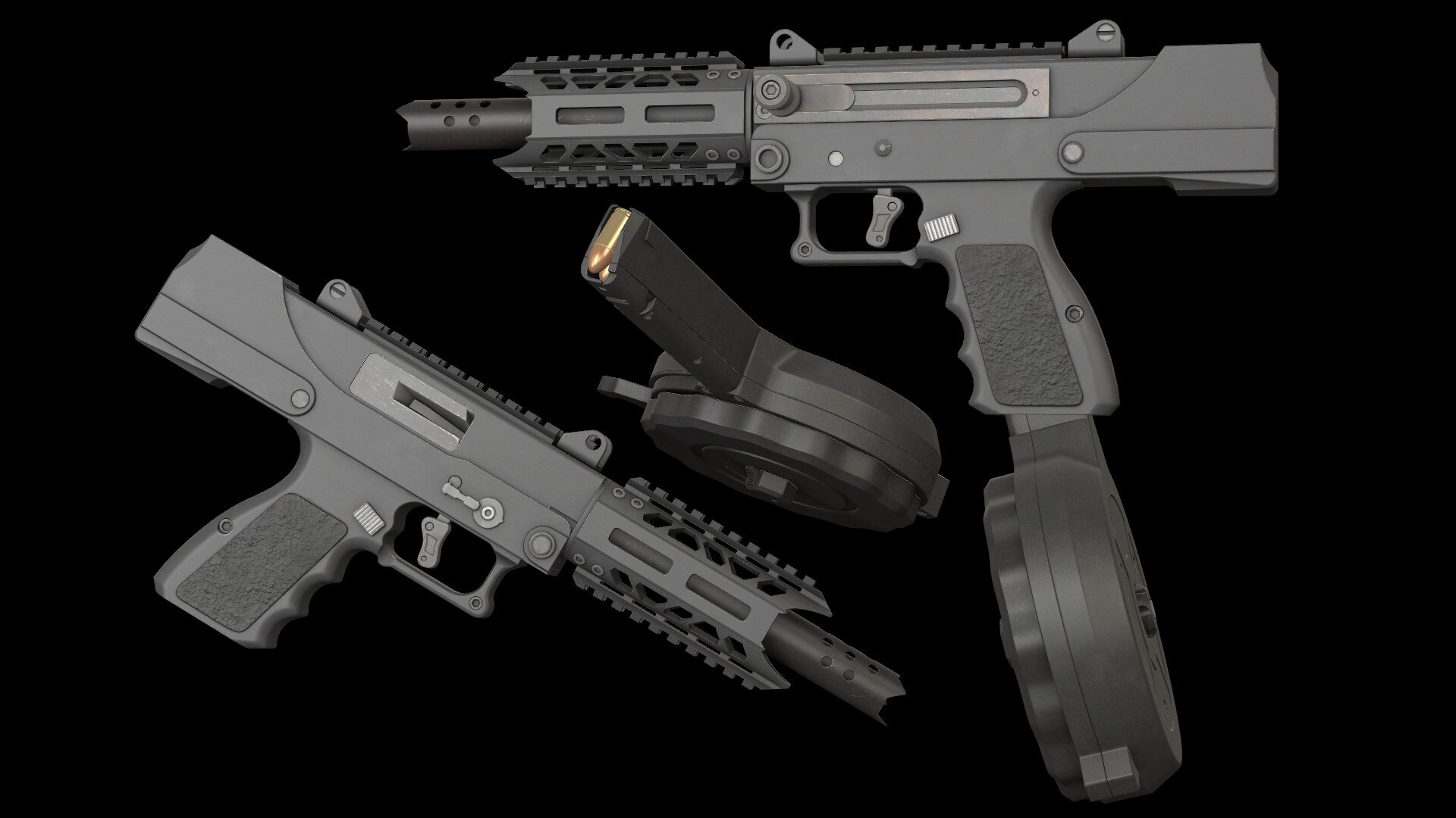 SFMLab • RE9 Requiem - Weapons and Items Props Pack