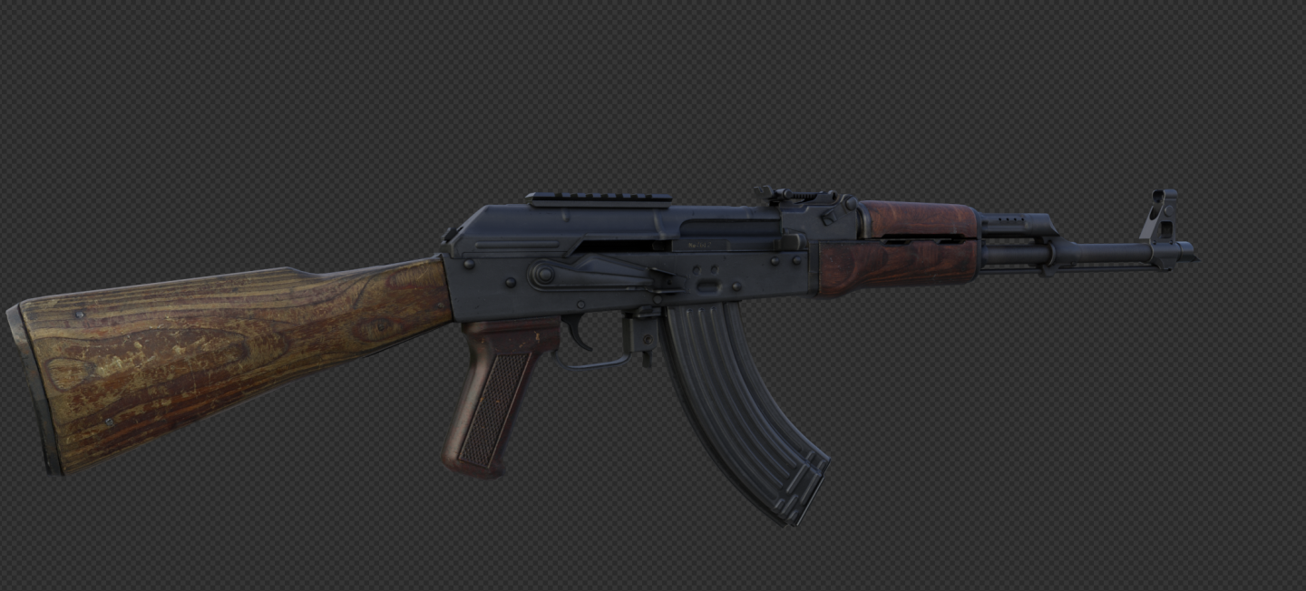 Open3DLab • Cold war Weapons asset library