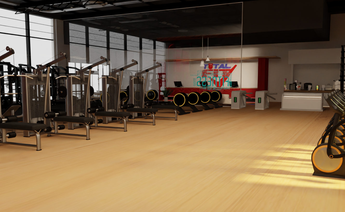 Open3DLab • Large Gym