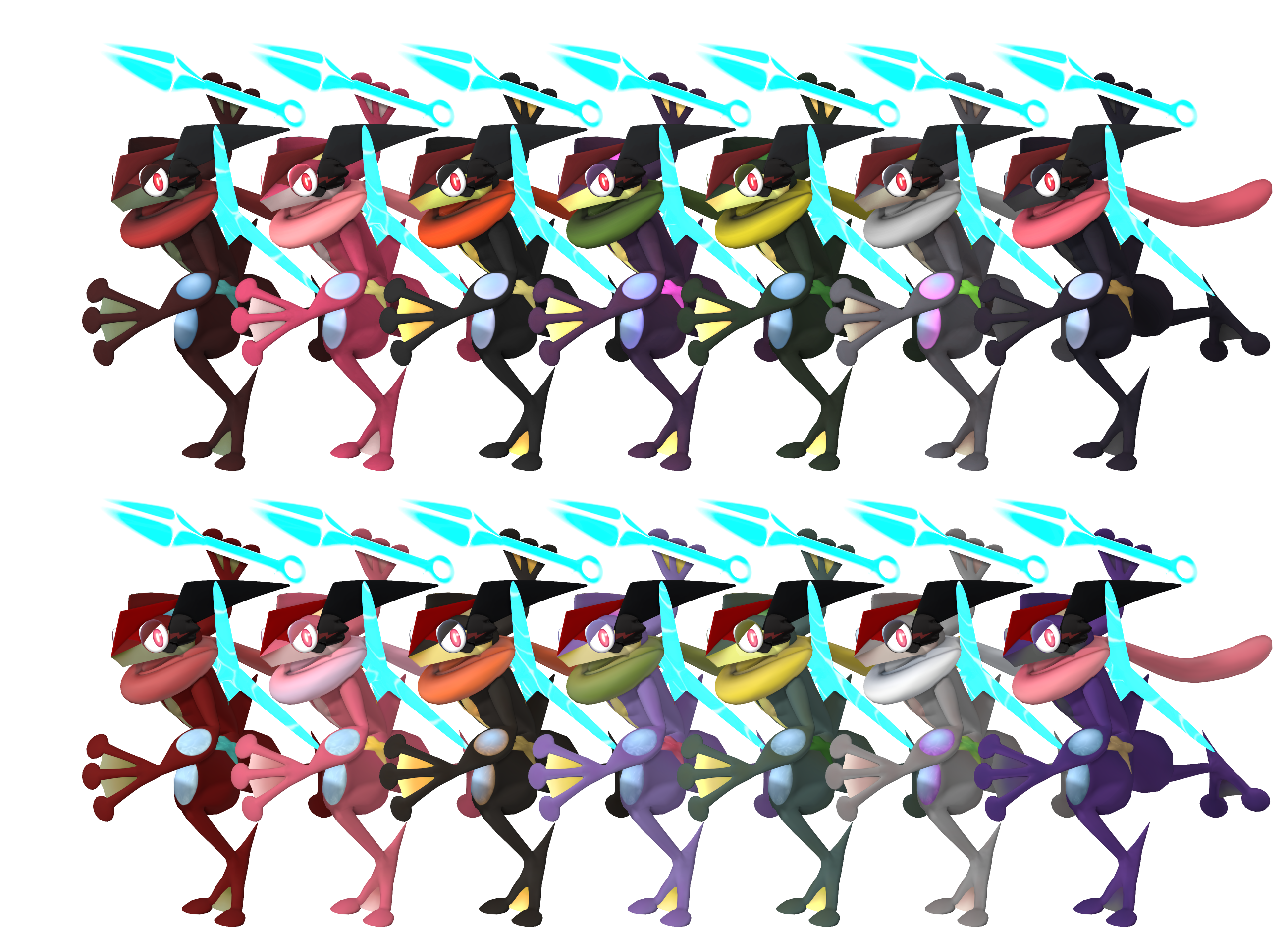 SFMLab • Greninja - Super Smash Bros. Ultimate/For Wii U