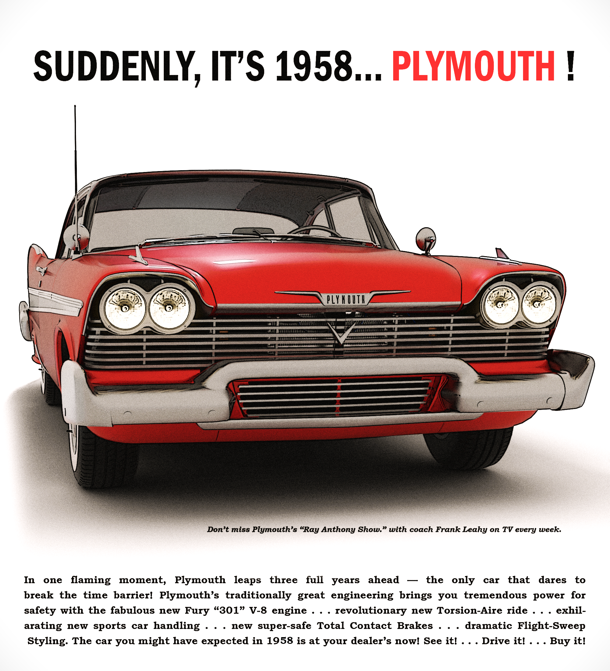 Open3DLab • Plymouth Fury 1958