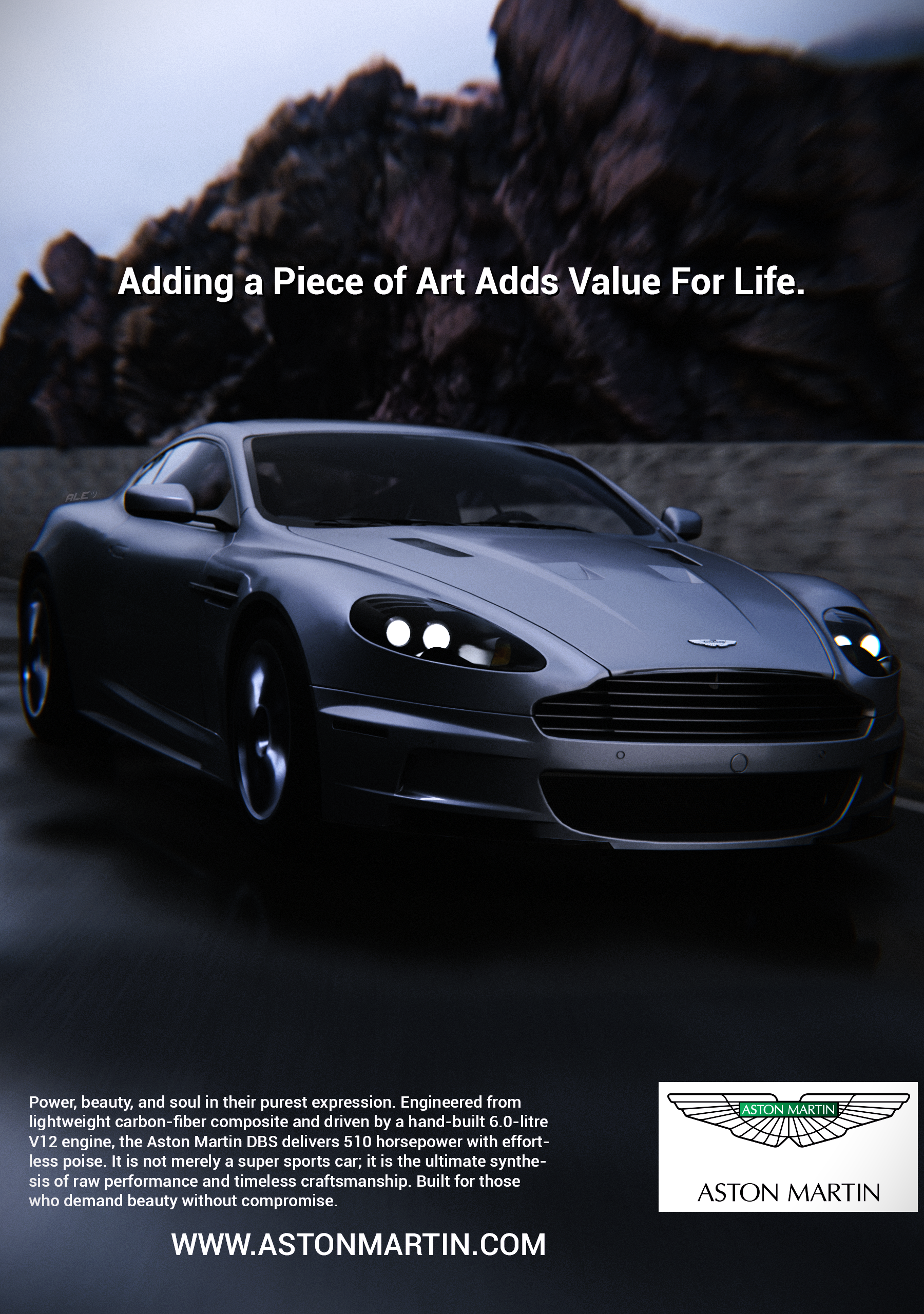 Open3DLab • Aston Martin DBS 2008