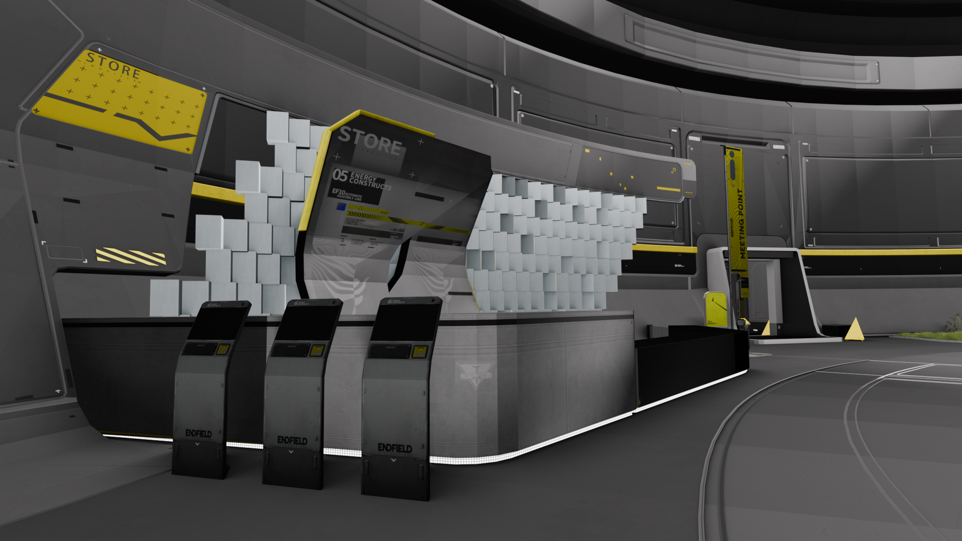 Open3DLab • Djiang Central Ring - Arknights Endfield