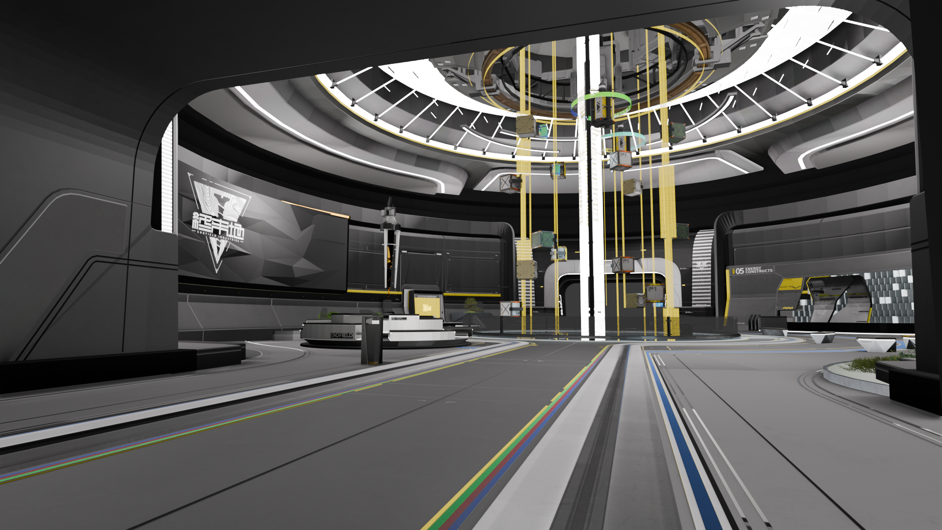 Open3DLab • Djiang Central Ring - Arknights Endfield