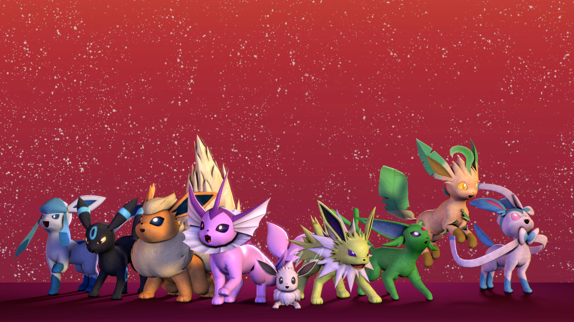 SFMLab • Pokemon SV - Eeveelutions