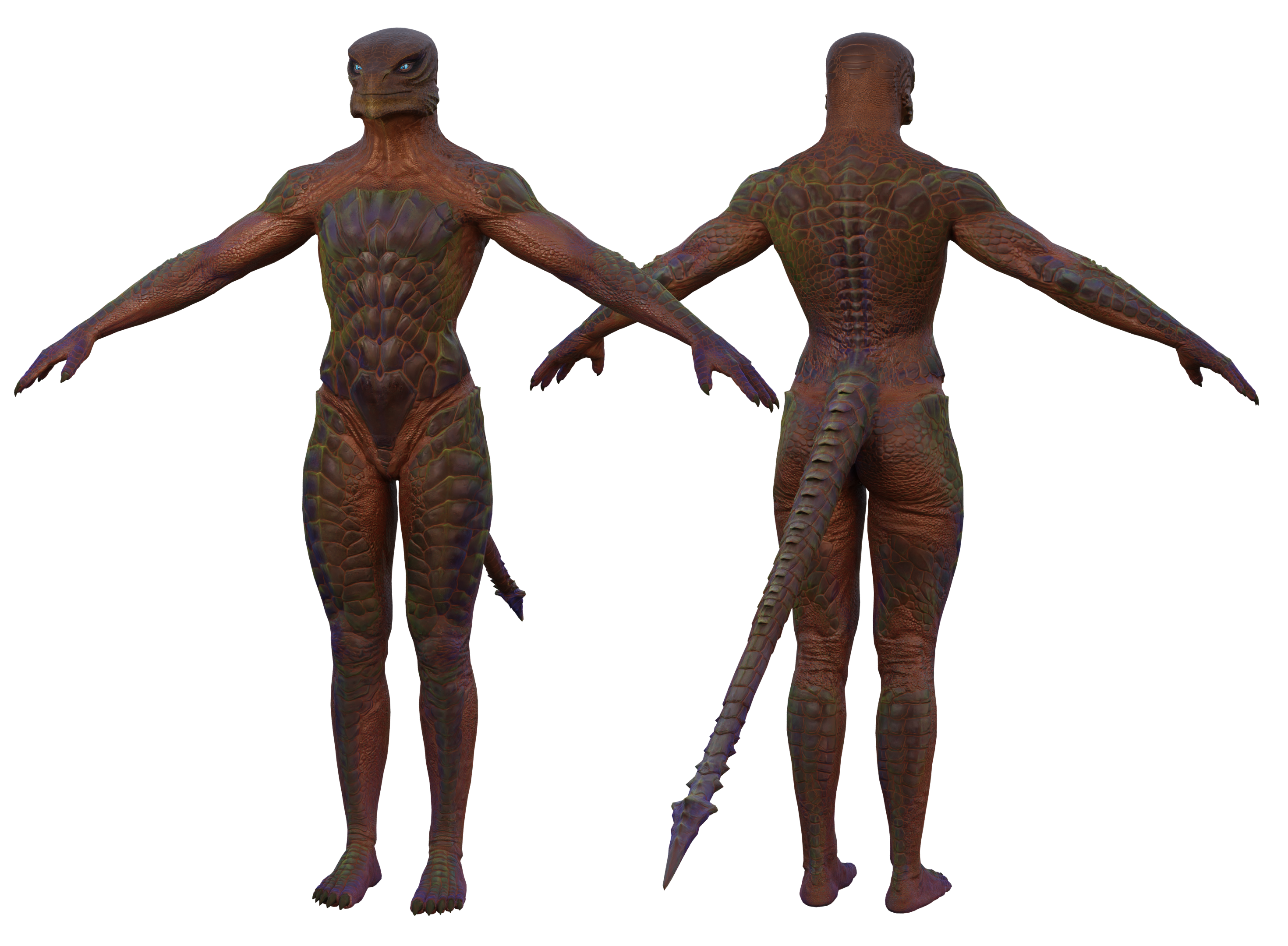 Open3DLab • Dragonborn (Female) - Baldur's Gate 3