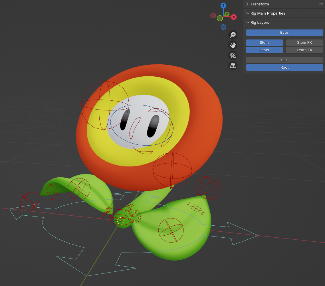 Open3DLab • Fire Flower