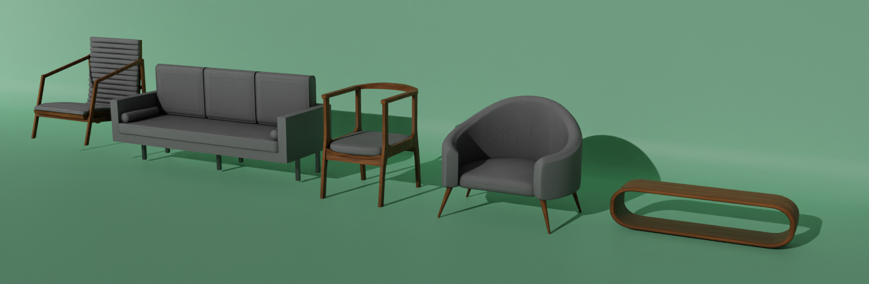 Open3DLab • Furniture Pack 4