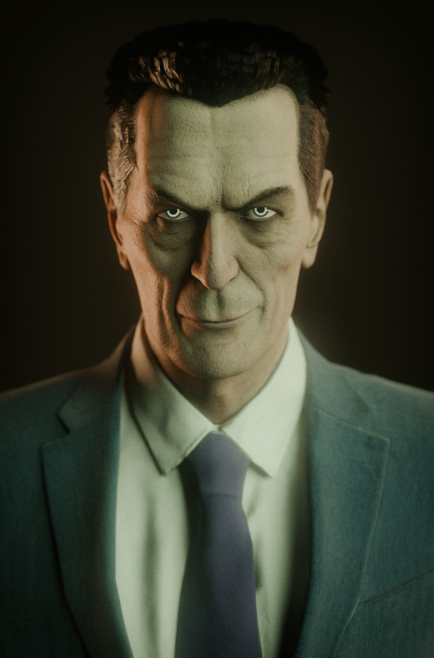 Open3DLab • G-Man - Half-Life: Alyx