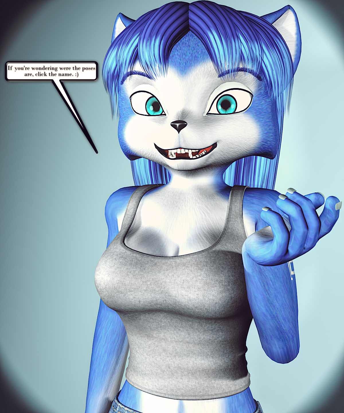 Open3DLab • Cerinian Vixen Krystal II Poses