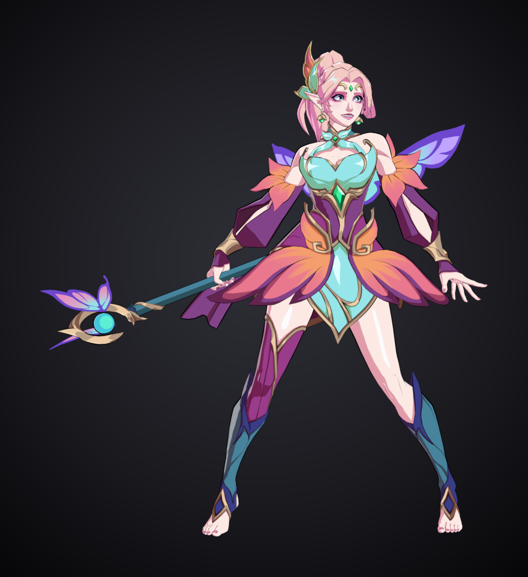 Open3DLab • Lux + Faerie Court skin - 2XKO