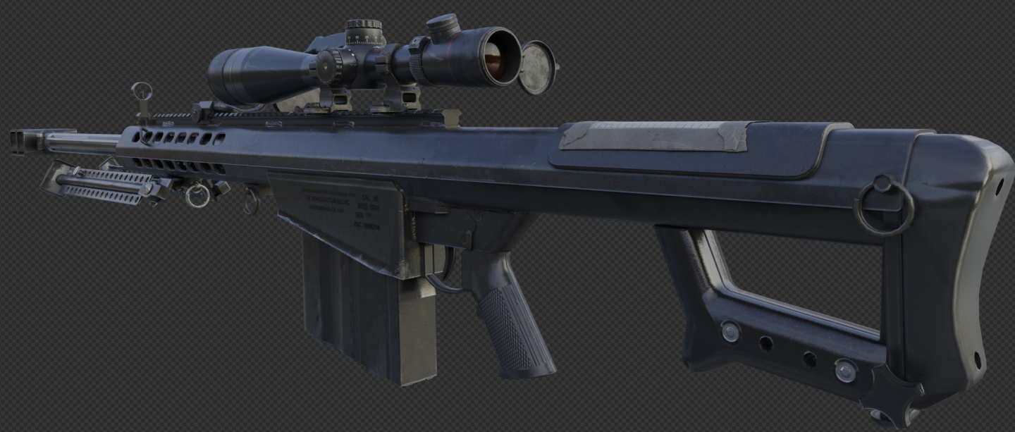 Open3DLab • Cold war Weapons asset library