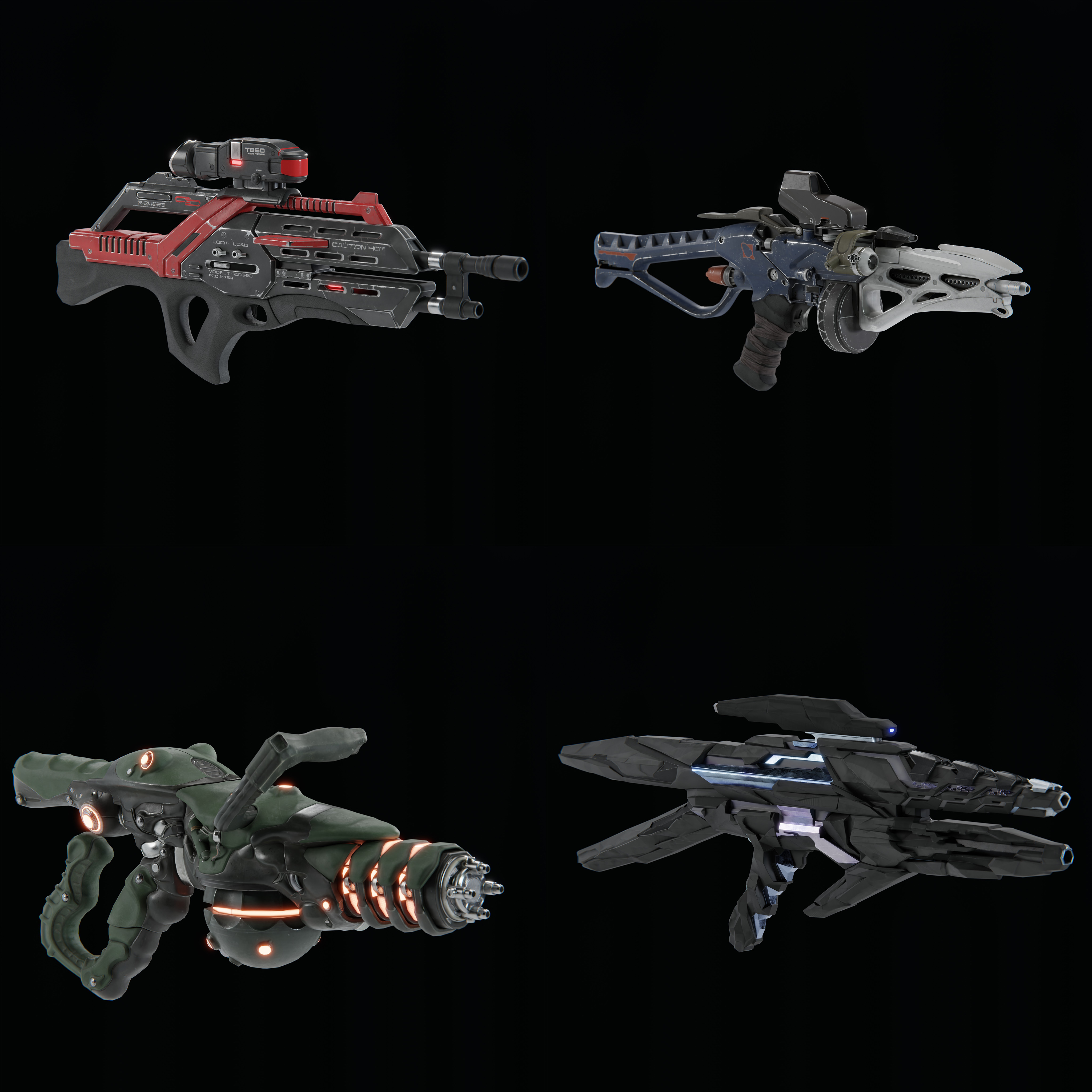 Open3DLab • Assault Rifles [Mass Effect Andromeda]