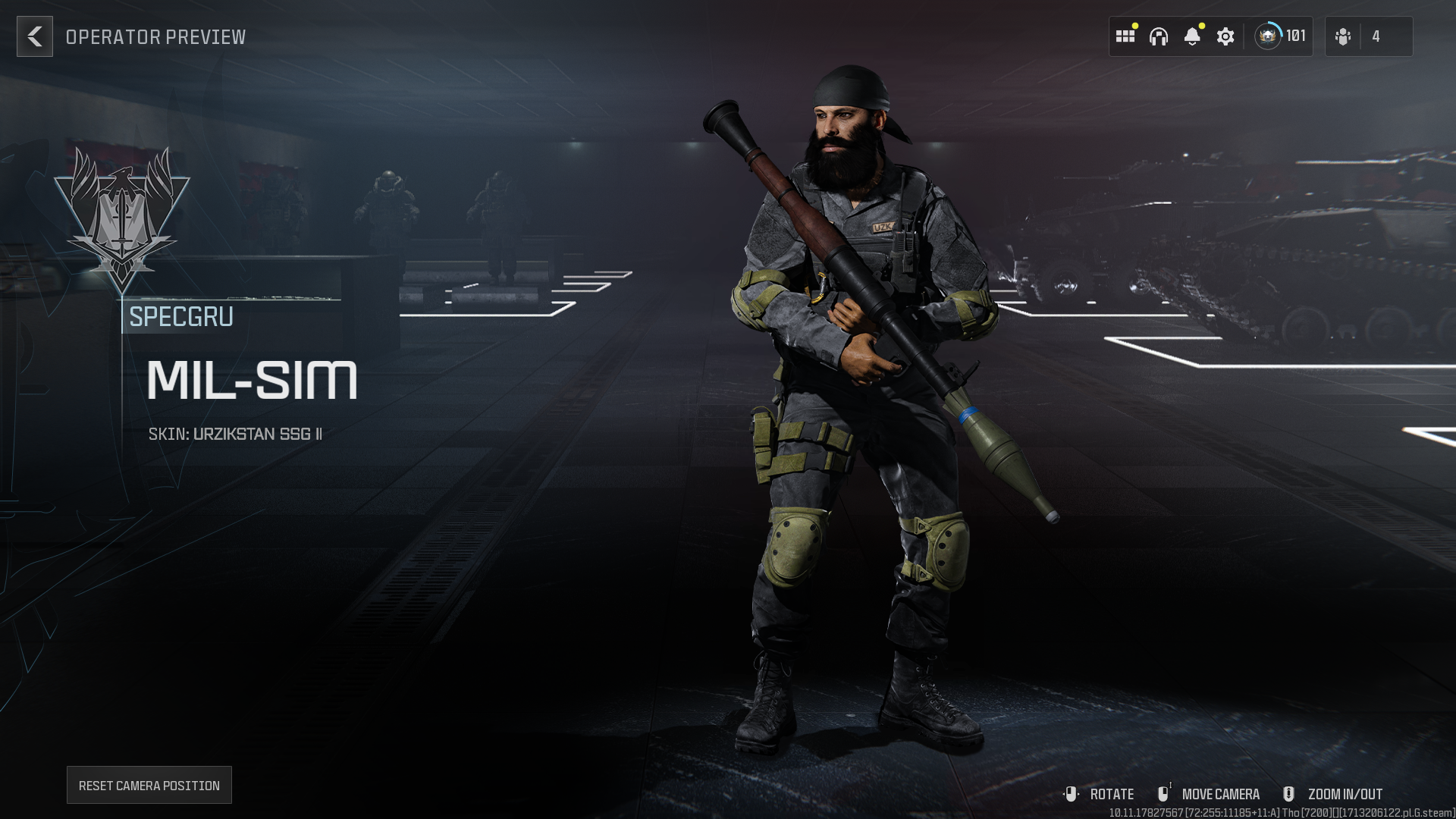 Open3DLab • COD: MWIII Operator Screen