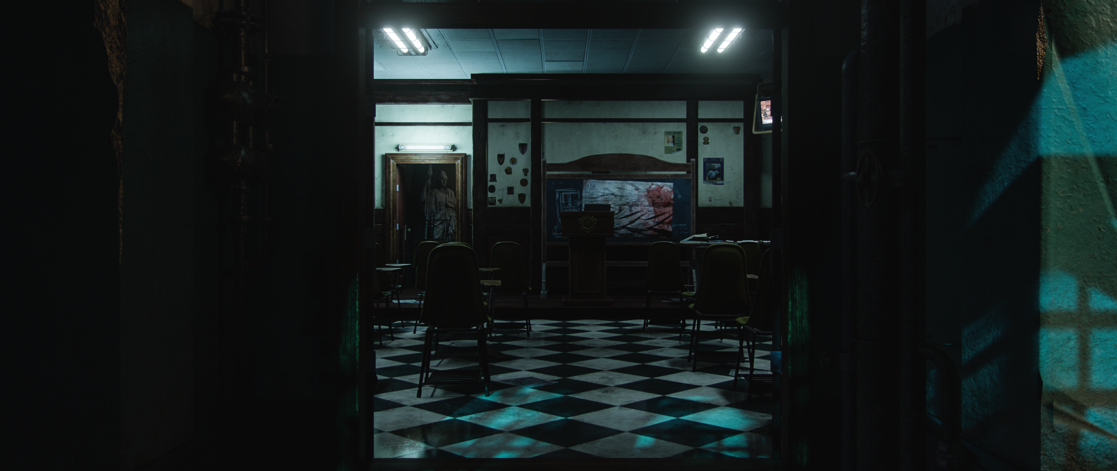 Open3DLab • Resident Evil 2 - 1998 RPD Operations Room