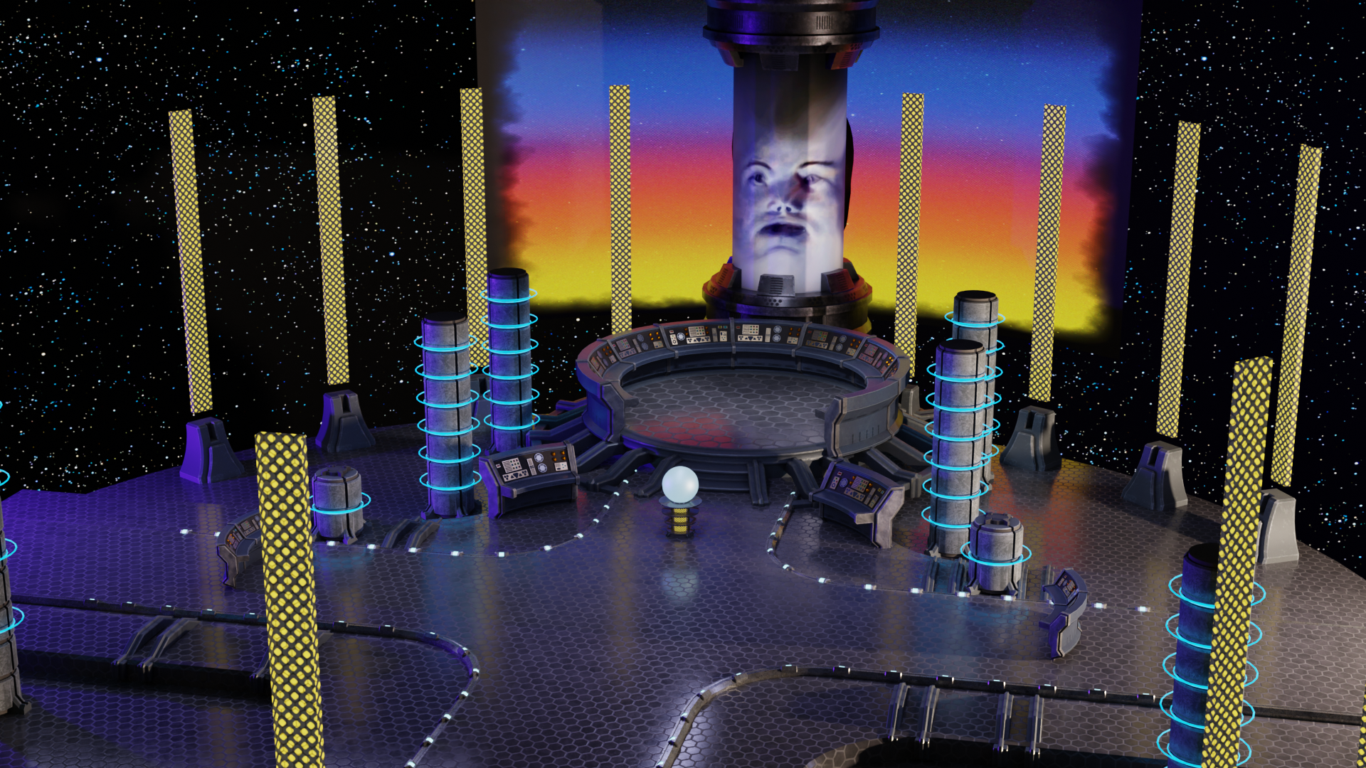 Open3DLab • Power Rangers Battle for the Grid Command Center