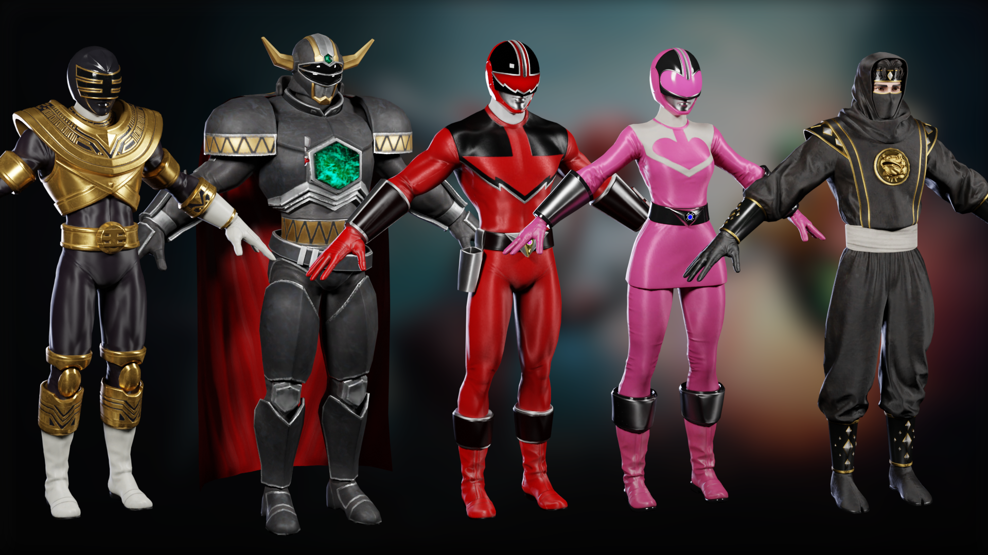 Open3DLab • Power Rangers Battle for the Grid
