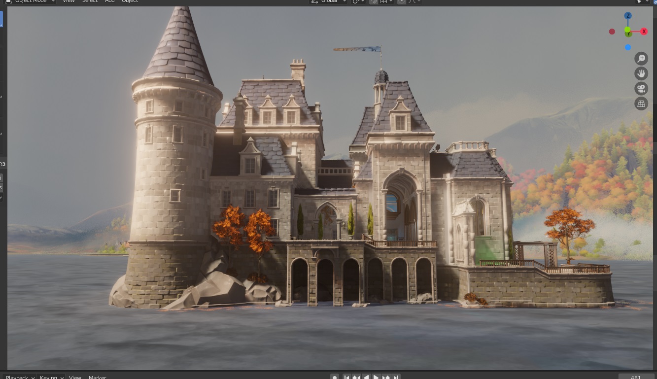 Open3DLab • [Overwatch] Complete Château Guillard map ported and setup ...