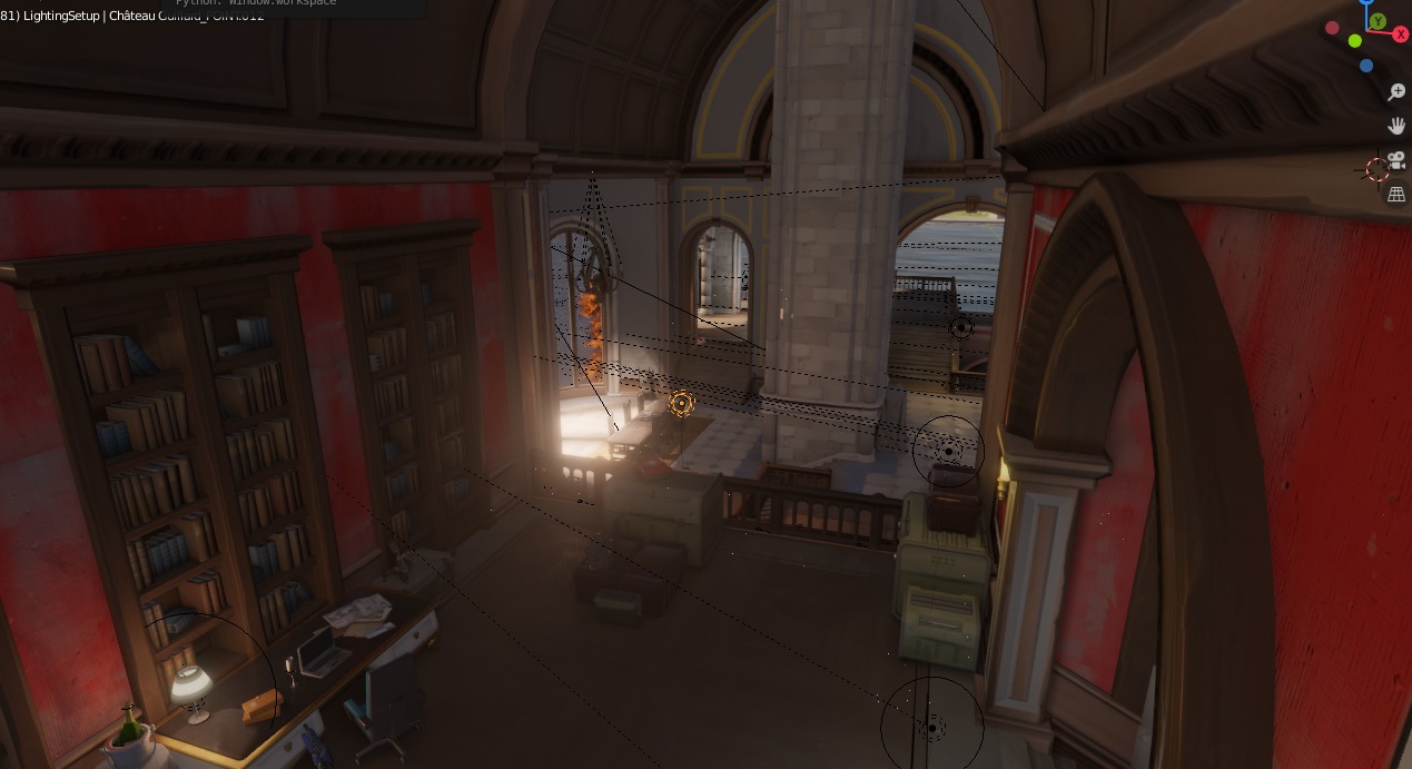 Open3DLab • [Overwatch] Complete Château Guillard map ported and setup ...