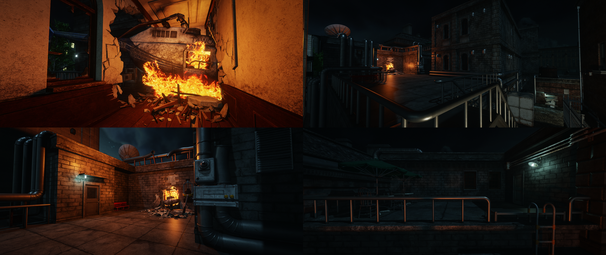 Open3DLab • Resident Evil 2 - Exterior Pack
