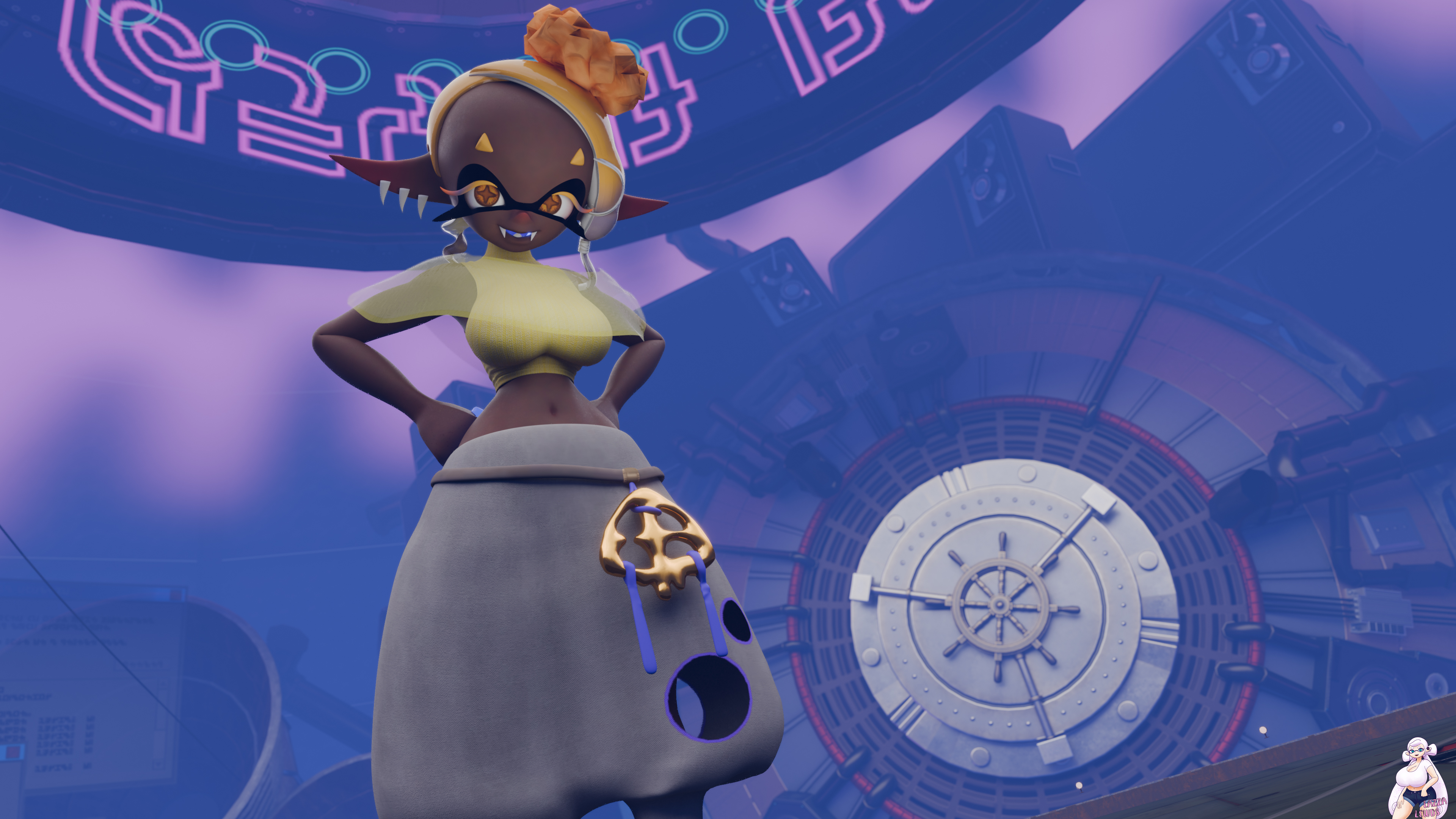 Open3DLab • Alterna Boss Stage [Frye] - (Splatoon 3)