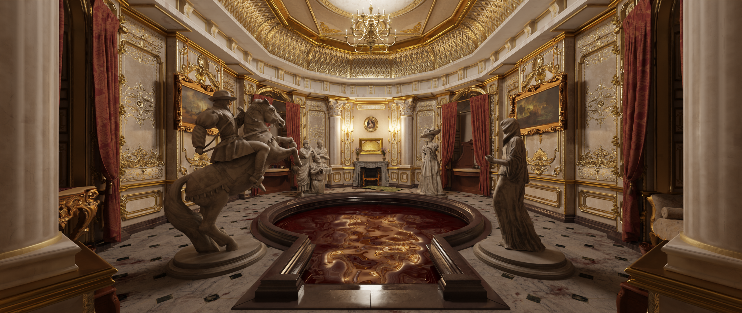 Open3DLab • Resident Evil 8 - Hall of Ablution