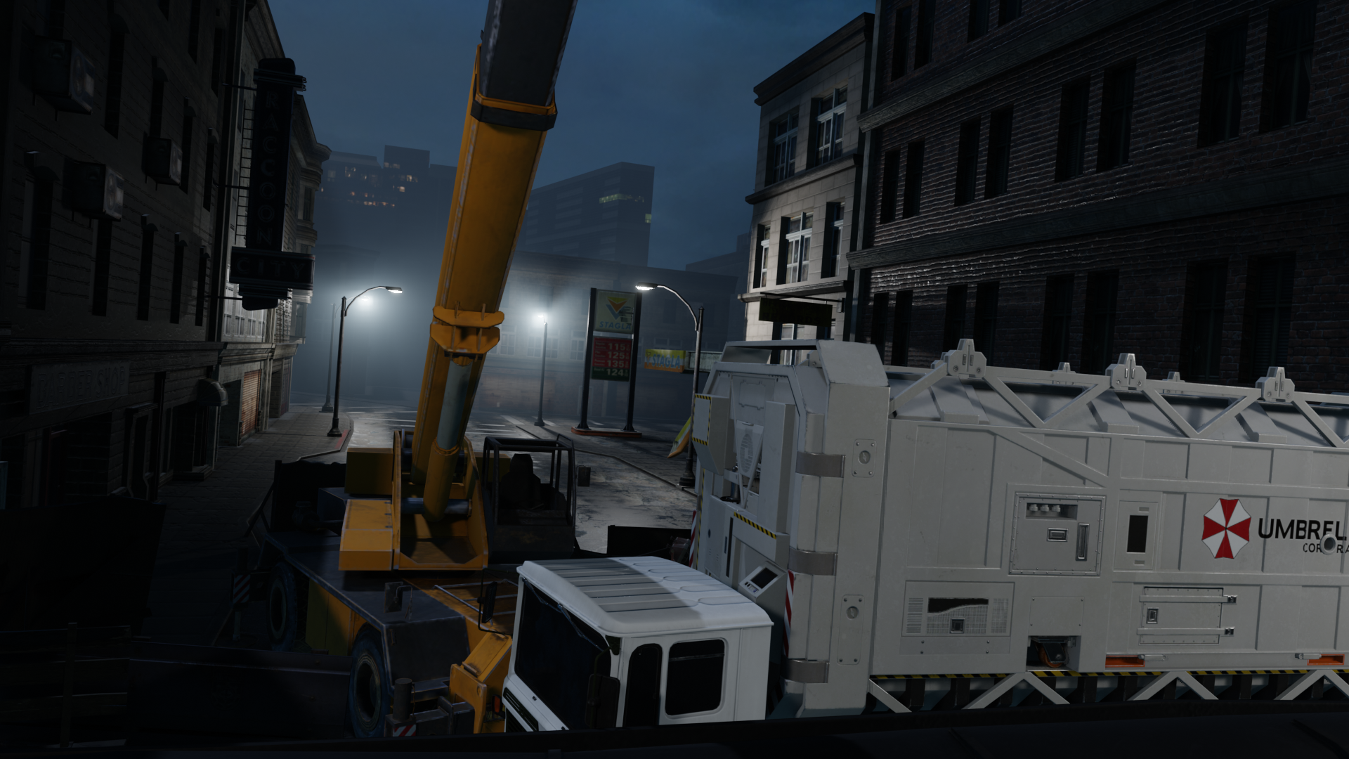 Open3DLab • Resident Evil - Raccoon police Department building