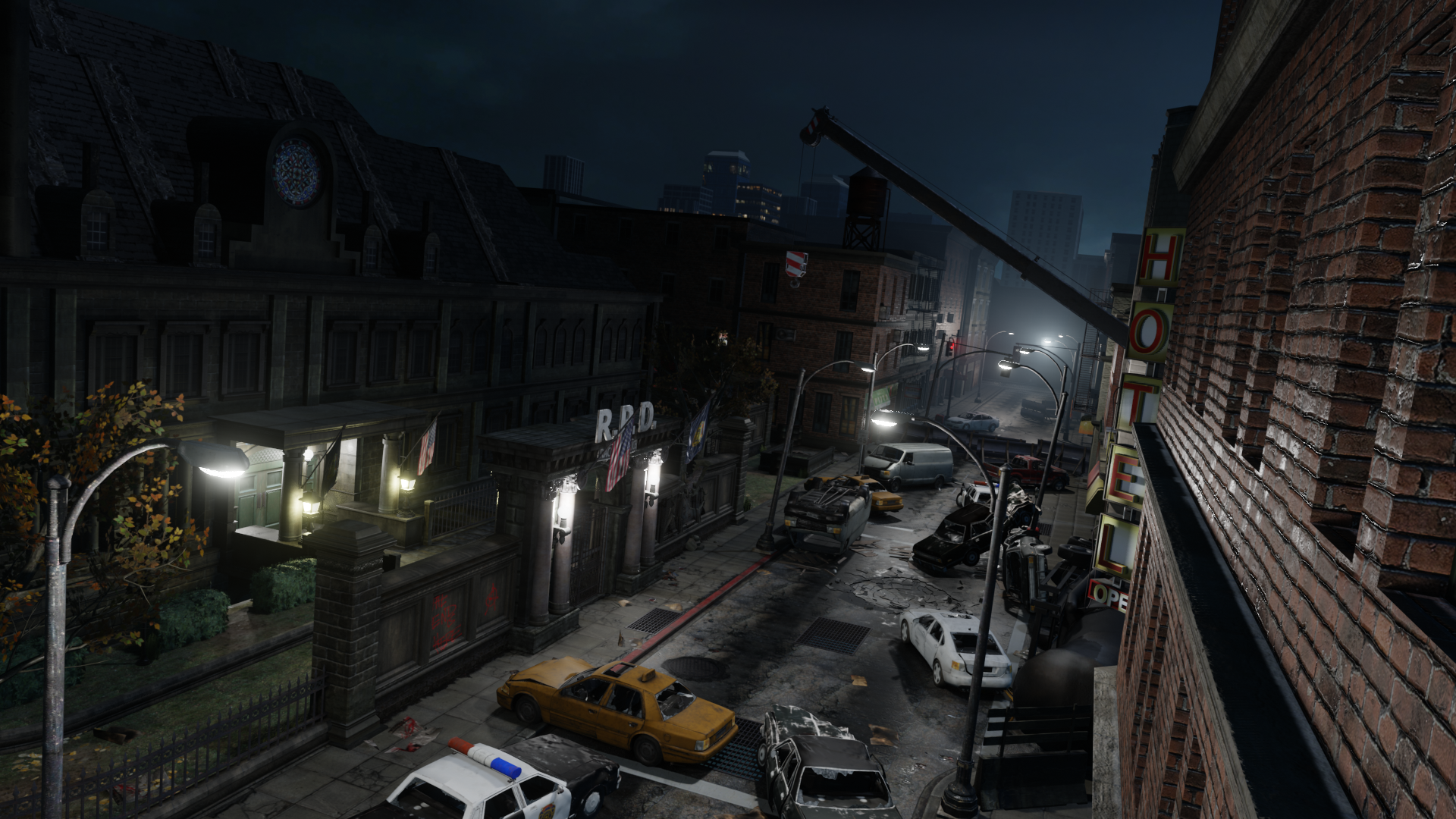 Open3DLab • Resident Evil - Raccoon police Department building