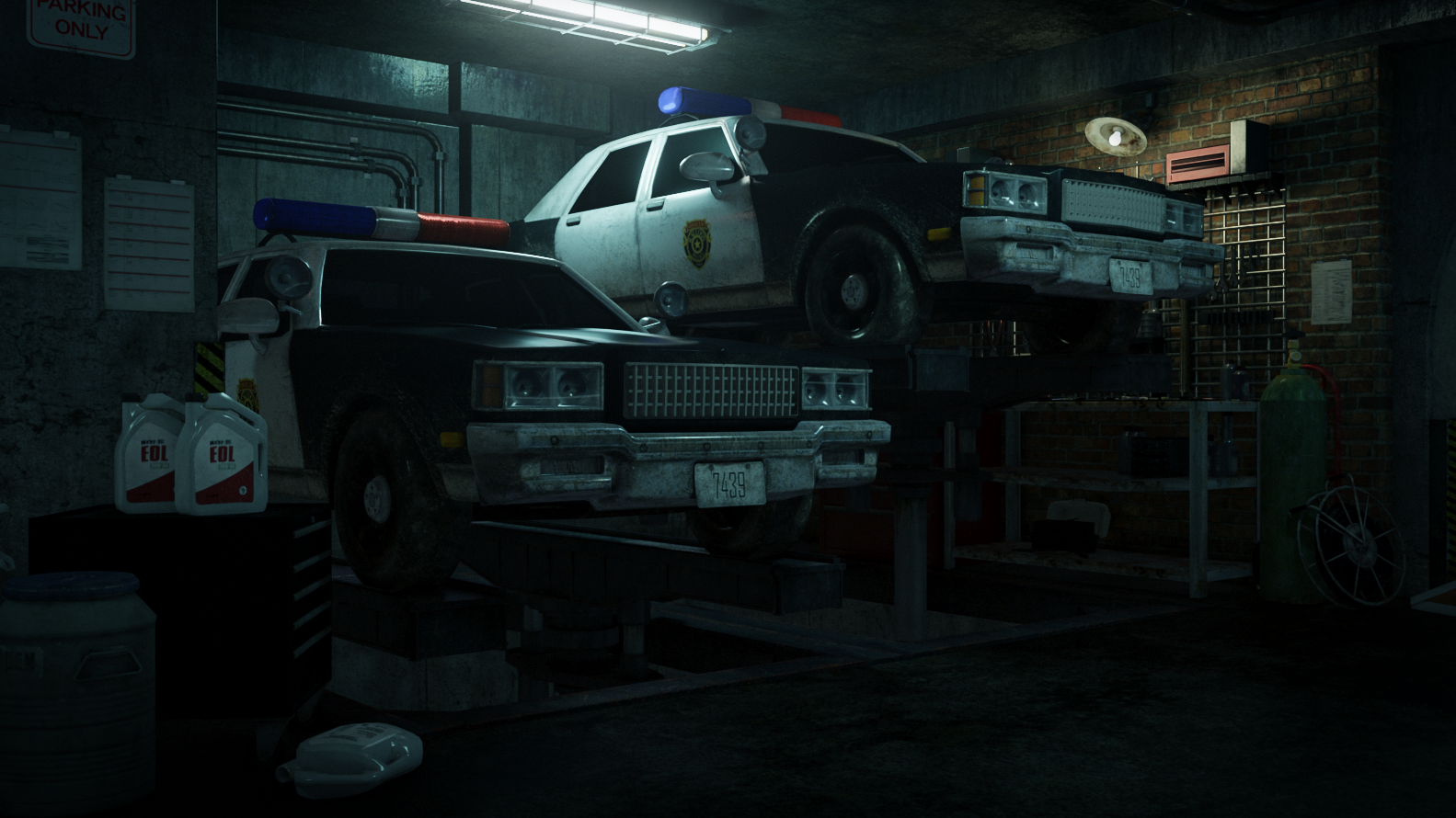 Open3DLab • Resident Evil 2 - 1998 RPD Parking Lot