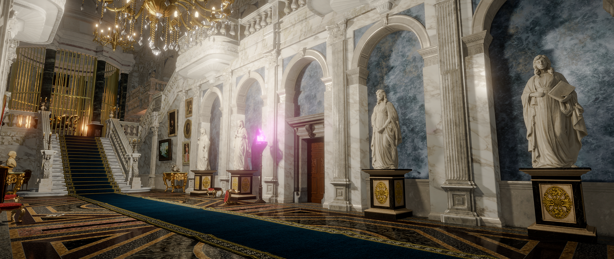 Open3DLab • Resident Evil 4 - Grand Hall