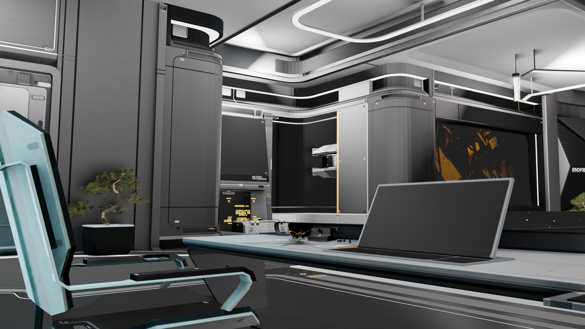 Open3DLab • Djiang Reception Room - Arknights Endfield