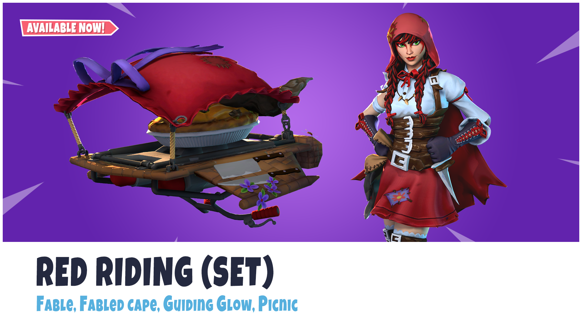 SFMLab • [FORTNITE] Red Riding Set