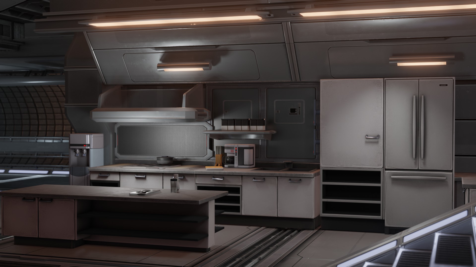Open3DLab • Mass Effect 2 Crew Level