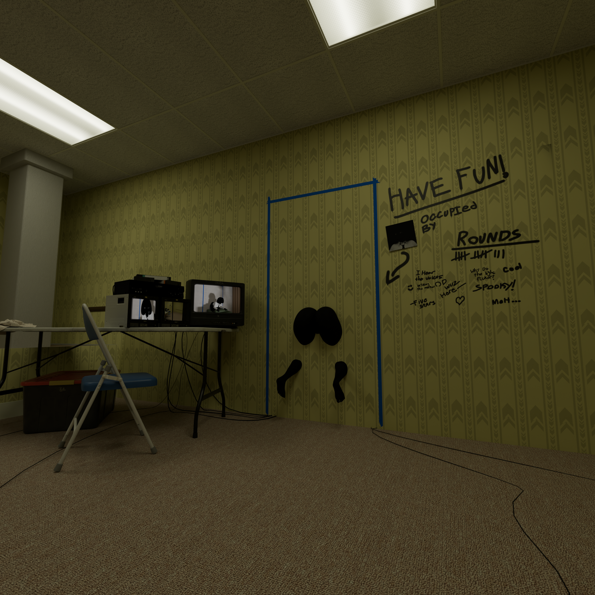 SmutBase • Backrooms Glory Wall