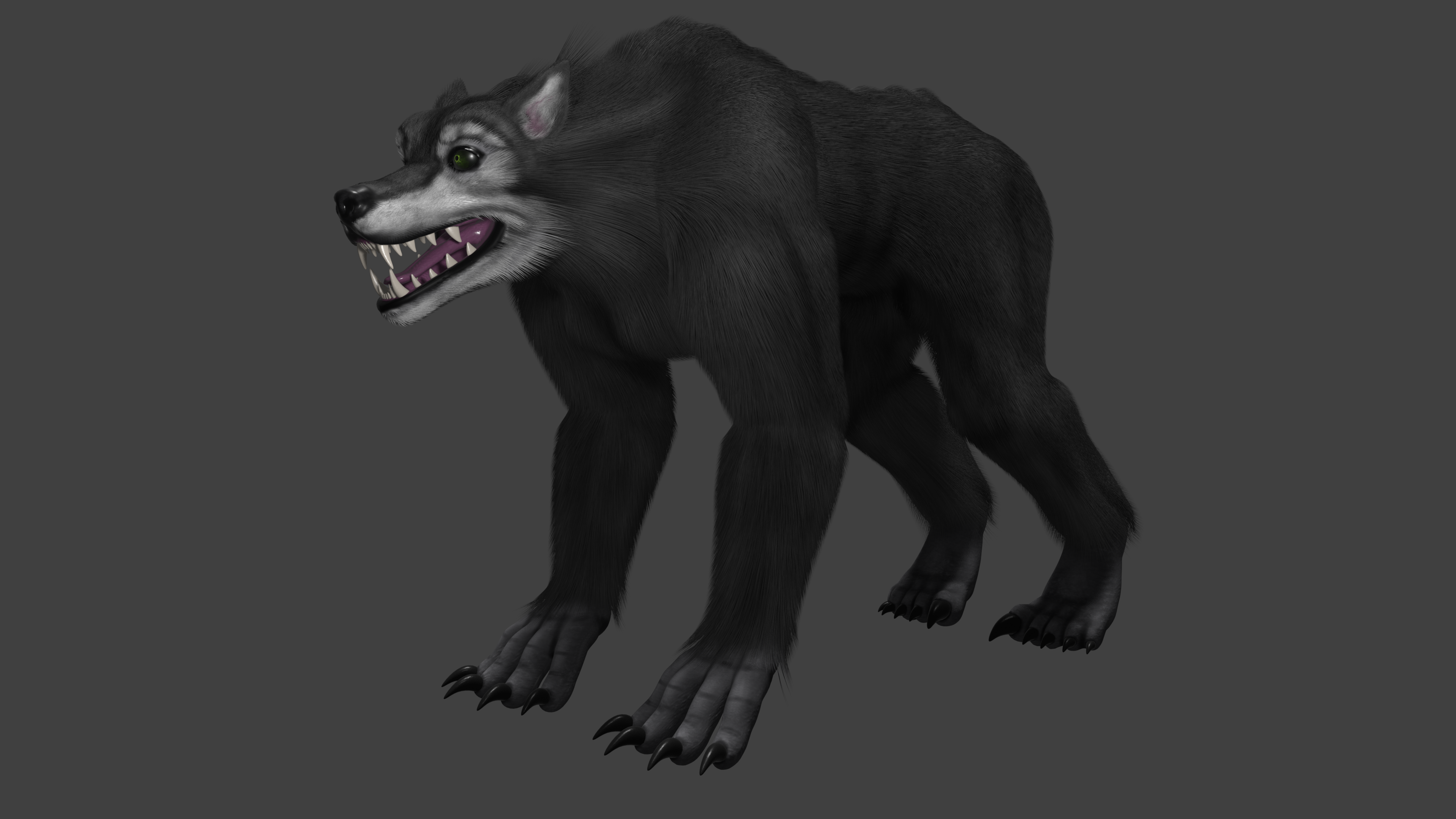 Open3DLab • Ginger Snaps 2 Unleashed Werewolf Remake