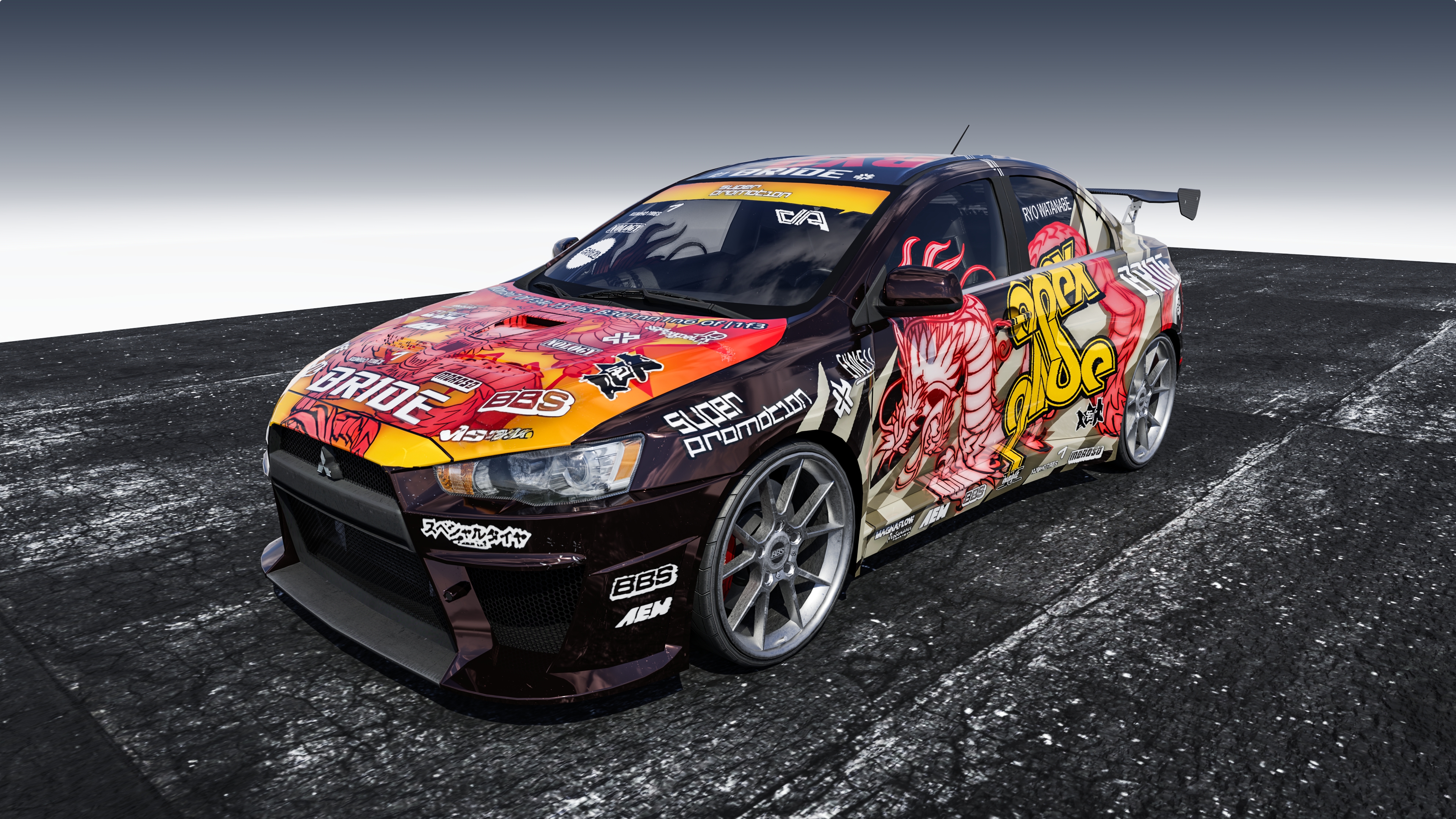 Open3DLab • Ryo Watanabe's Mitsubishi Lancer Evolution X