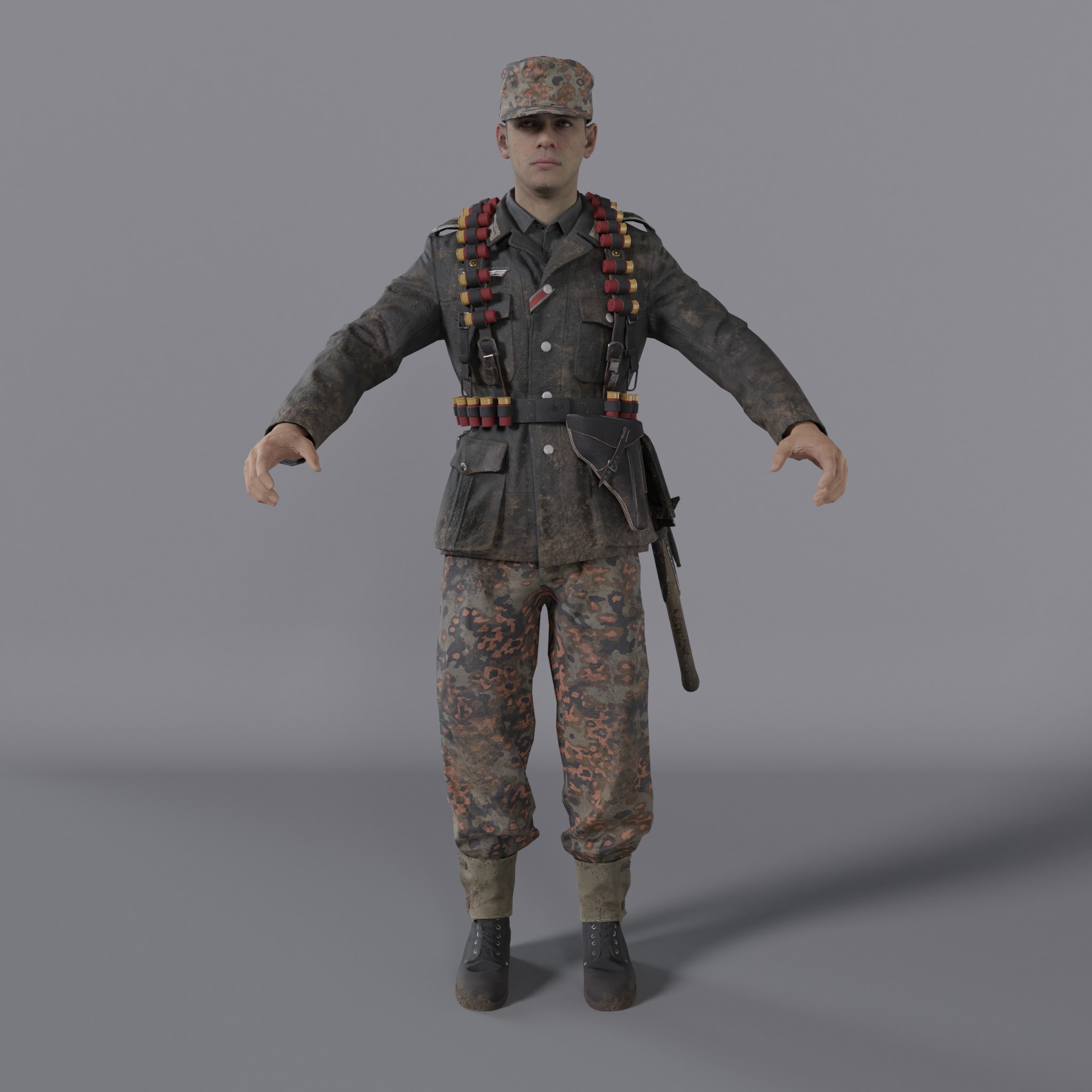 Open3DLab • CoD WW2 [AXIS] SS shotgun