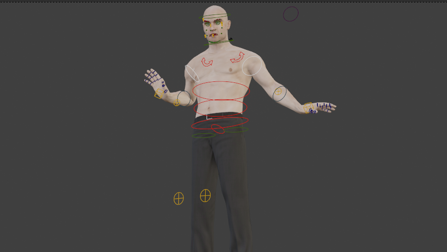Open3DLab • HITMAN Absolution: Agent 47 (shirtless)