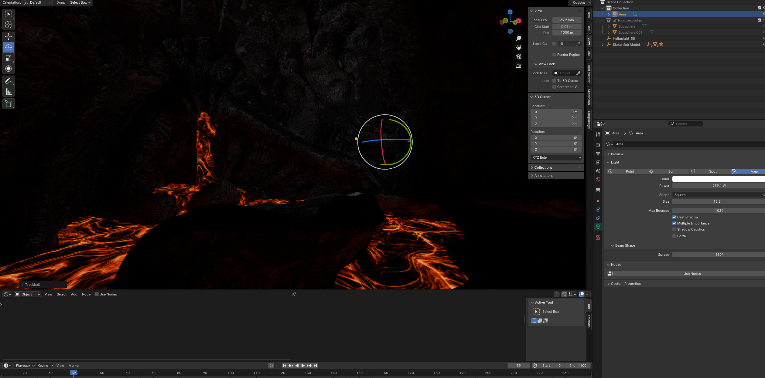 Open3DLab • Hell map