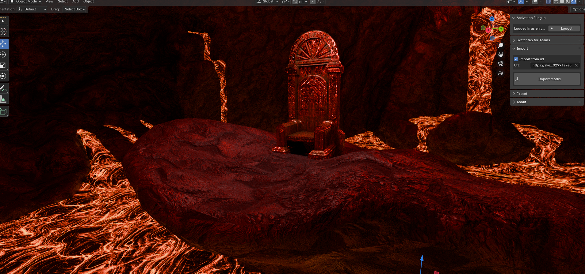 Open3DLab • Hell map