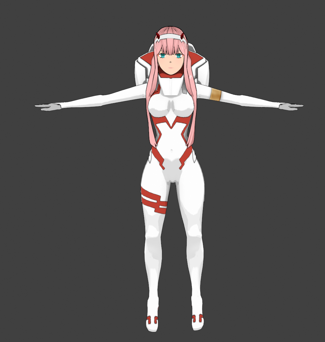 SmutBase • Zero Two (Battle Suit) - Darling in the Franxx