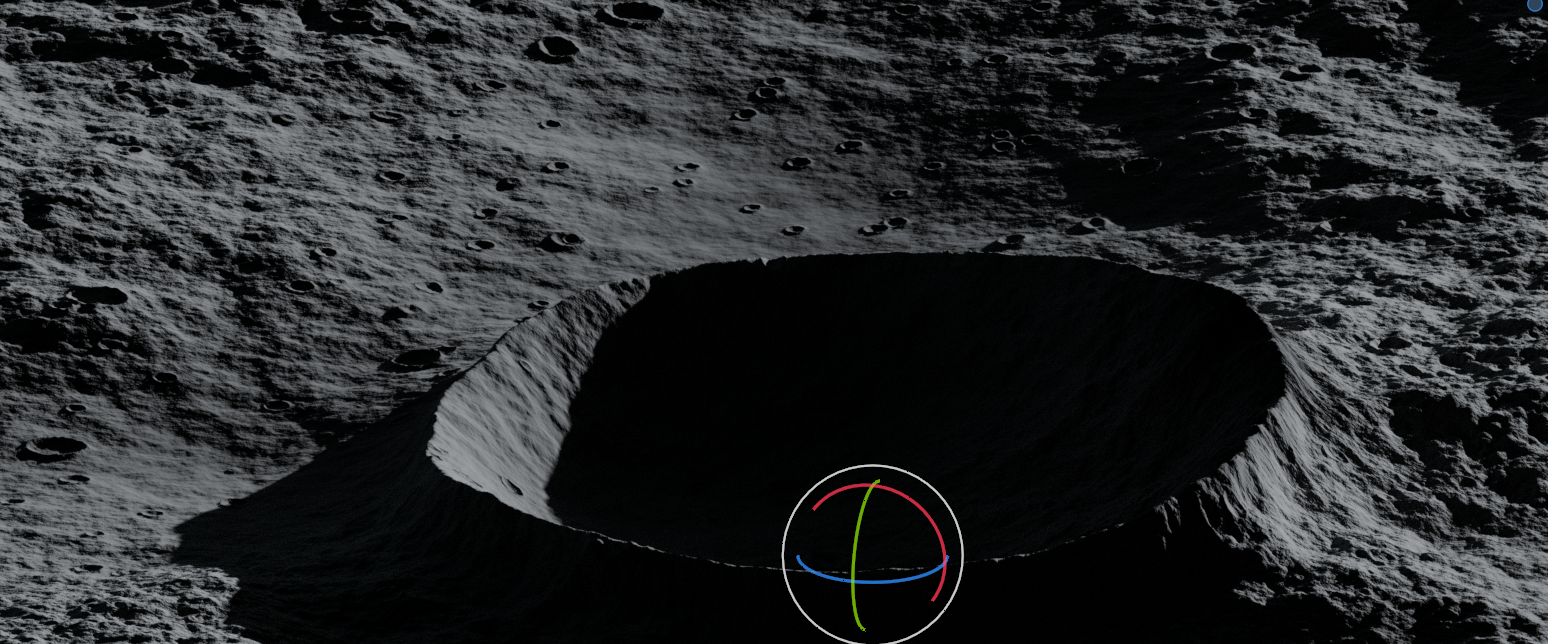Open3DLab • moon map