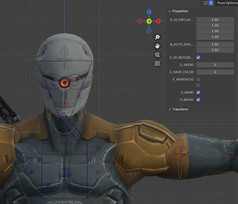 Open3DLab • Raiden (Metal Gear Rising: Revengeance)