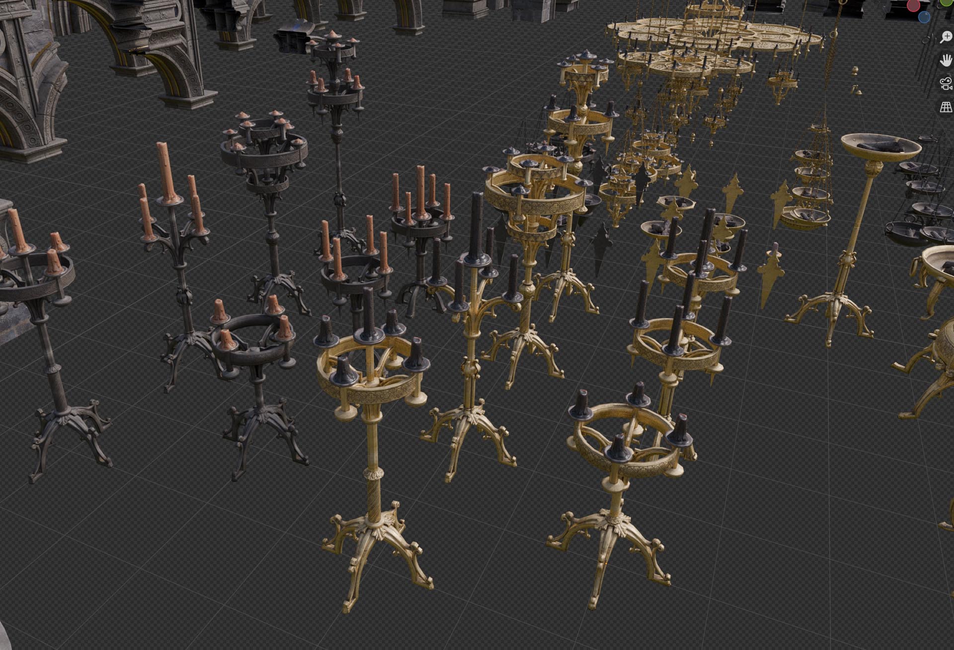 Open3DLab • Sharran Dungeon Asset Library