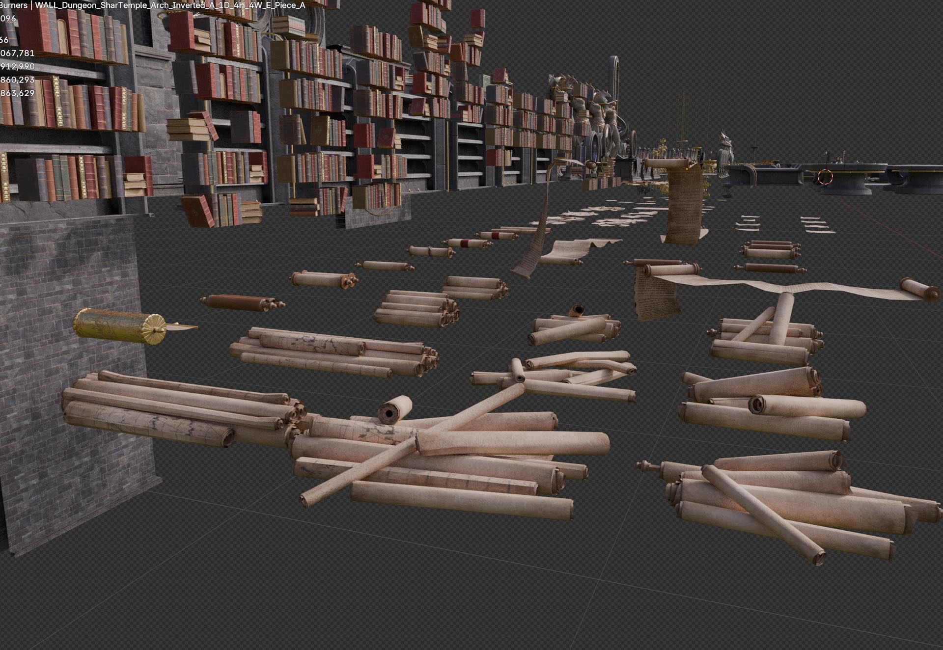 Open3DLab • Sharran Dungeon Asset Library