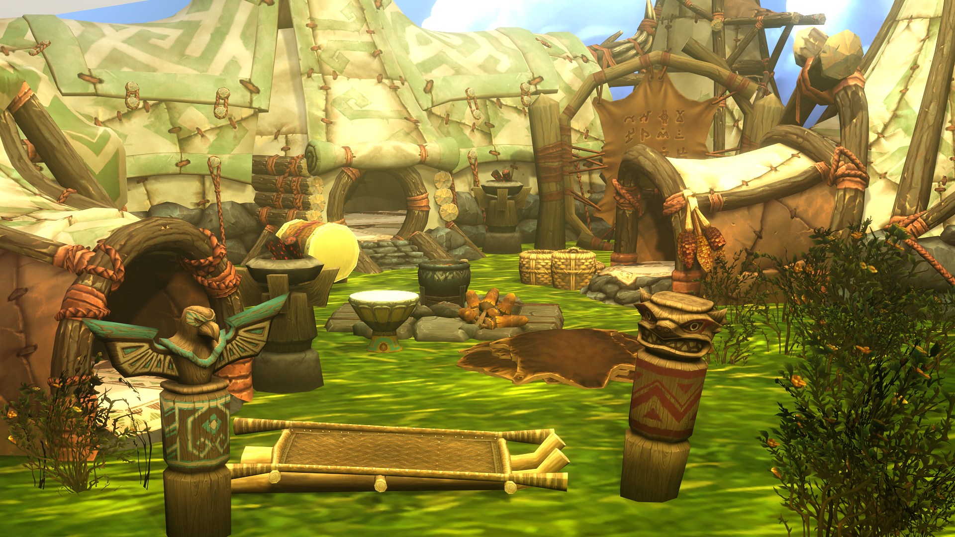 SFMLab • Highmountain props + moose (WoW)
